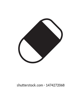 eraser icon vector symbol templatte