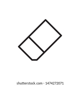 eraser icon vector symbol templatte