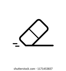 eraser icon vector template