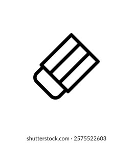 eraser icon vector template design