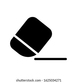 Eraser icon vector trendy design