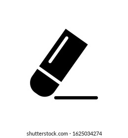 Eraser icon vector trendy design