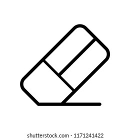 Eraser icon, Eraser icon vector, in trendy flat style isolated on white background