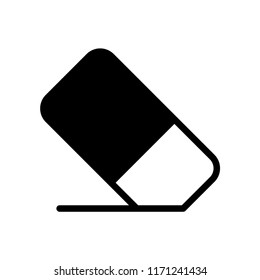 Eraser icon, Eraser icon vector, in trendy flat style isolated on white background