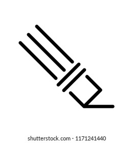 Eraser icon, Eraser icon vector, in trendy flat style isolated on white background