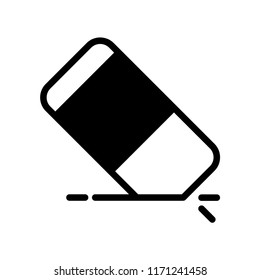 Eraser icon, Eraser icon vector, in trendy flat style isolated on white background