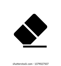 eraser icon vector in trendy flat style