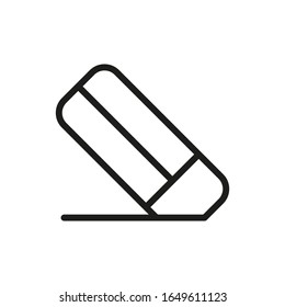 Eraser icon, Eraser icon vector, in trendy flat style isolated on white background. Eraser icon image