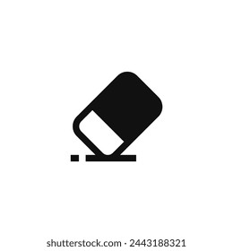 eraser icon vector in trendy flat style isolatedon white background