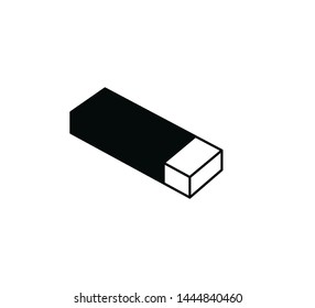 Eraser icon vector trendy illustration