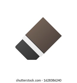 Eraser icon. eraser vector icon for web design isolated on white background
