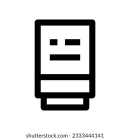 eraser icon for your website, mobile, presentation, and logo design.