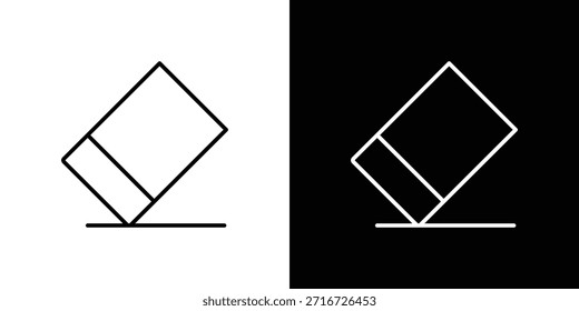 Iconos de borrador Vector blanco y negro, conjunto de iconos de línea.