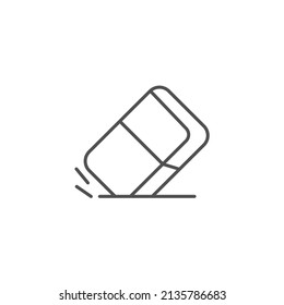 eraser icons  symbol vector elements for infographic web