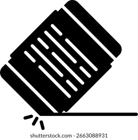 Eraser New Creative Icon Design Vector