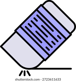 Eraser New Creative Icon Design Vector