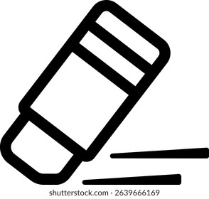 eraser office school student education remove delete rubber 10448