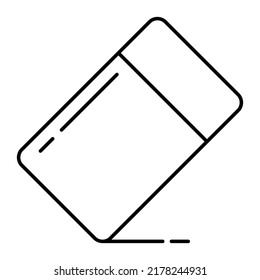 Eraser remove Vector icon which is suitable for commercial work and easily modify or edit it

