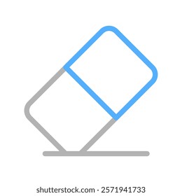 Eraser, rubber icon. Concept of delete, remove, and erase.