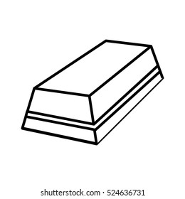 eraser rubber tool icon vector illustration graphic design