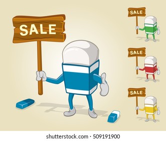 Eraser Sale Thumb Up