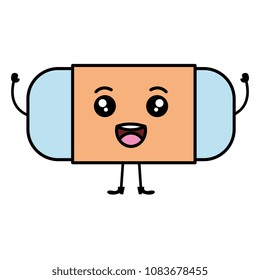 eraser school supply icon