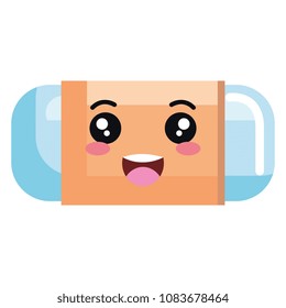eraser school supply icon