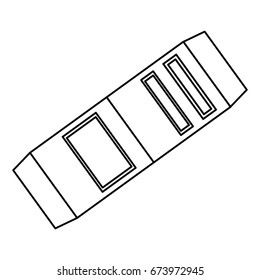 Eraser school utensil