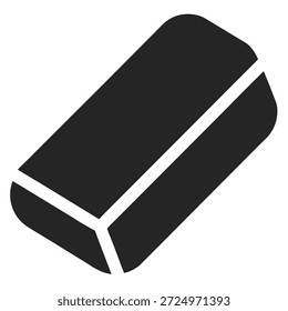 borracha silhueta ícone vetor no fundo branco 