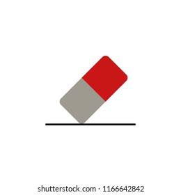 eraser text icon. Element of text editor sign icon. Premium quality graphic design icon. Signs and symbols collection icon for websites, web design, mobile app