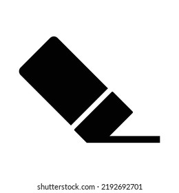 Eraser Tool Icon Vector illustration