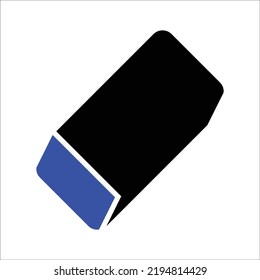Eraser Tool Vector Icon Illustration