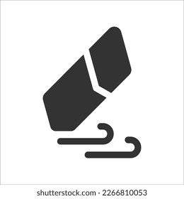 Eraser tools icon, Vector Graphics