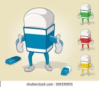 Eraser With Two Thumbs Up