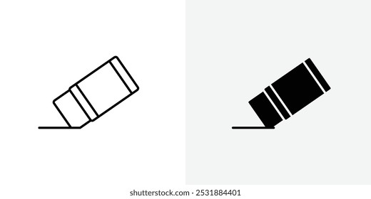 Conjunto de ícones de vetor da borracha. Ilustrador de vetor de ações. EPS 10