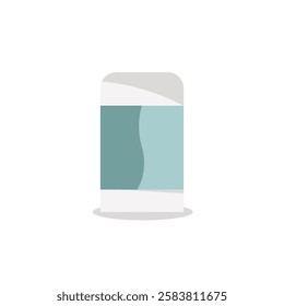 Eraser Vector in Flat Design Style