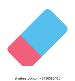 Eraser Vector Flat Icon Design Vector Flat Icon Design