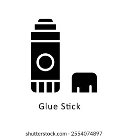 Eraser vector Glyph Cricle Icon.Eps file 10