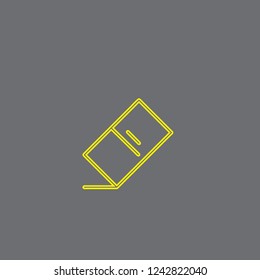 Eraser vector icon