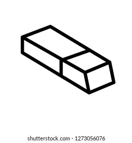 eraser vector icon