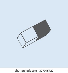 Eraser vector icon