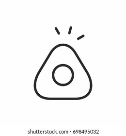 Eraser vector icon