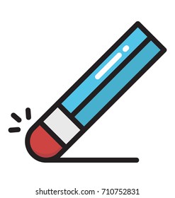 Eraser Vector Icon
