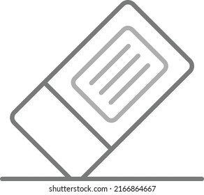 Eraser vector icon. Can be used for printing, mobile and web applications.