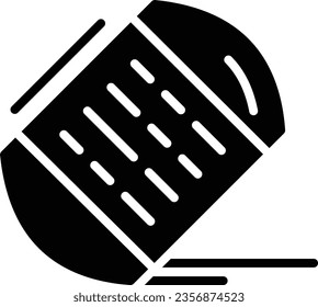 Eraser Vector Icon Glyph Style
