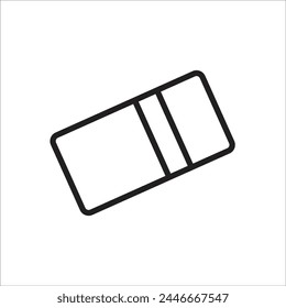 línea de iconos de Vector de borrador nueva Plantilla