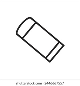 línea de iconos de Vector de borrador nueva Plantilla