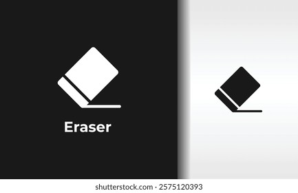 Eraser Vector, Icon Or Logo Sign Isolated Symbol Illustration