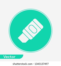 Eraser vector icon sign symbol