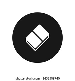 Eraser vector icon, simple sign for web site and mobile app.